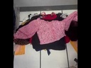 Crop top blouse crème 